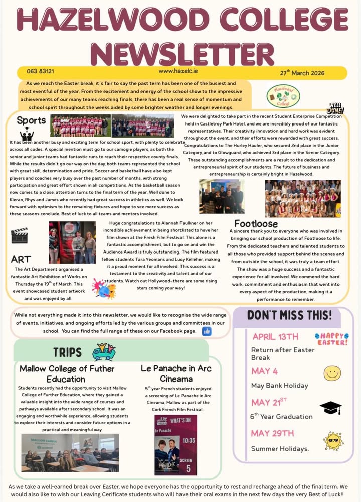 Hazelwood College Dromcollogher